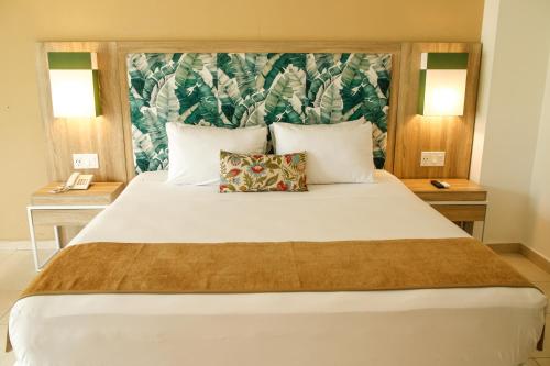 
Ein Bett oder Betten in einem Zimmer der Unterkunft Playa Blanca Beach Resort - All Inclusive
