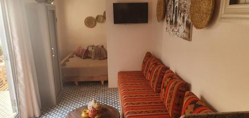 Area soggiorno di Surf Riad Taghazout