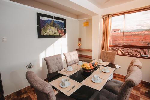 Χώρος καθιστικού στο Dreams House Cusco