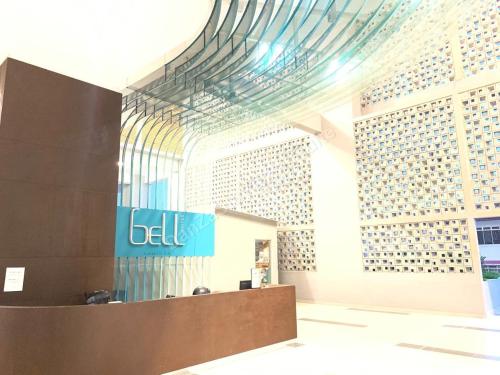 Ο χώρος του λόμπι ή της ρεσεψιόν στο DanZaStay@BellSuite