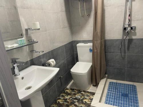 Ванная комната в Hotel Evita Tashkent