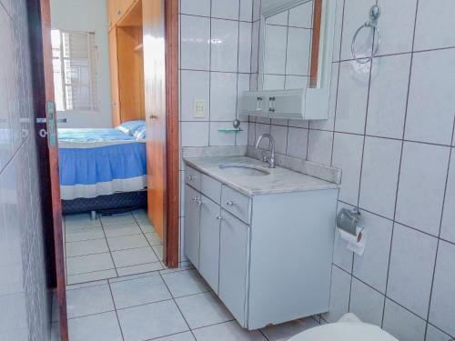 ห้องน้ำของ Casa Azul Antares 3 Quartos - Pet Friendly