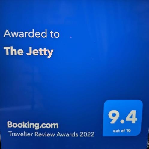 Certifikát, hodnocení, plakát nebo jiný dokument vystavený v ubytování The Jetty