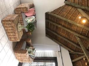 Ruang duduk di La Casita