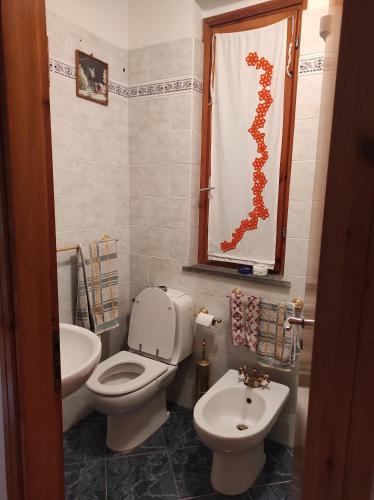 Koupelna v ubytování CASA VACANZE IN CAPRAIA ISOLA