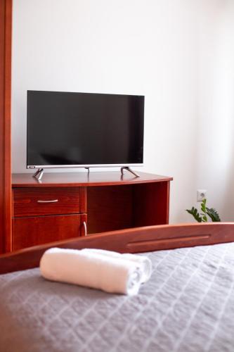 TV a/nebo společenská místnost v ubytování Apartman Kutak Višegrad