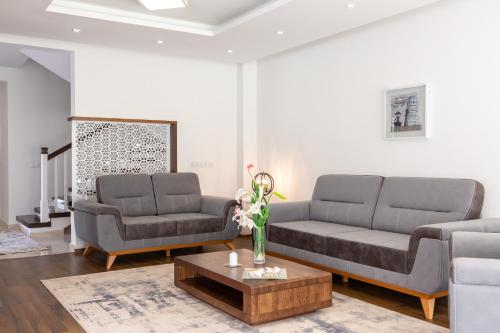 Posezení v ubytování Malak Resort Sarajevo