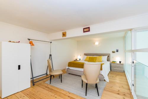 A bed or beds in a room at That's a Mole by Wonderful Italy