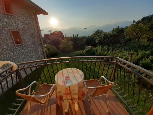 Balkón nebo terasa v ubytování Residence Val Di Monte