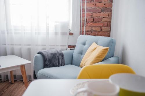 Ruang duduk di Filosoofi 1 Studio Apartments