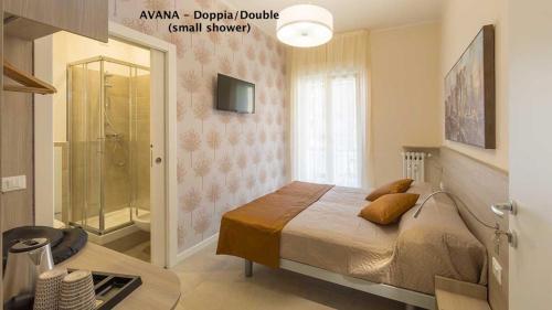 Postel nebo postele na pokoji v ubytování B&B Fablas