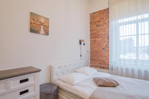 Katil atau katil-katil dalam bilik di Filosoofi 1 Studio Apartments