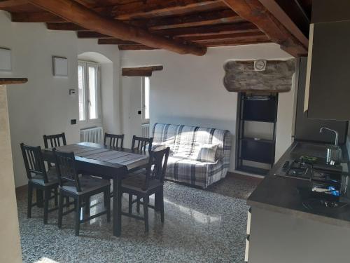 Η κουζίνα ή μικρή κουζίνα στο Casa alla Fontana
