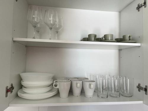 Dapur atau dapur kecil di Casas Blancas Las Tortugas