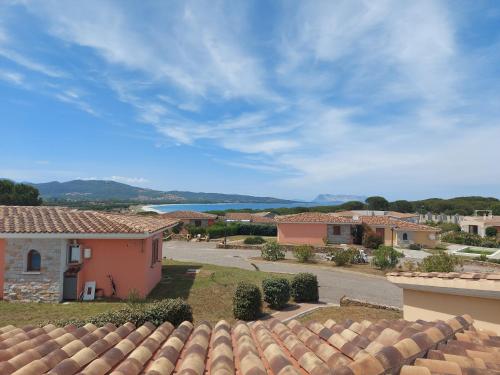 a view from the roof of a house at Gallura Dream villas in Budoni