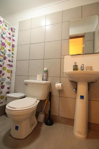 Um banheiro em Anka Hostel