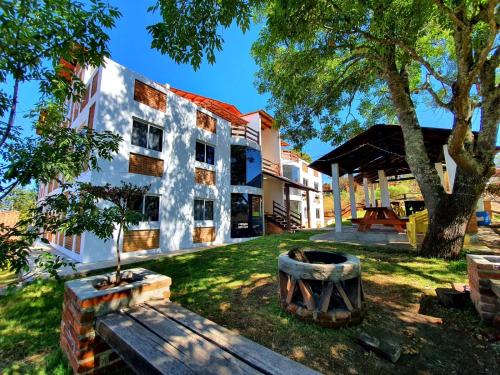 Budova, kde se apartmán nachází