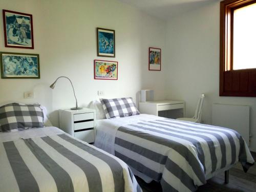 Postel nebo postele na pokoji v ubytování Casa Dos Barrancos C - Un Dormitorio, Parque Rural de Anaga