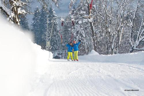 Ferienwohnung Lemberger en invierno