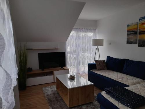 TV a/nebo společenská místnost v ubytování Apartman Giovanni