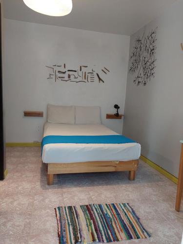 Cama o camas de una habitación en Un Sueño Valle de Huajes