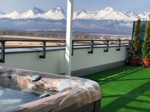 Tatra billetee apartmán s luxusným výhľadom na VysokéTatry a súkromným wellness