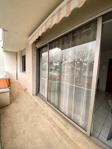 Balkón nebo terasa v ubytování les Thiausères