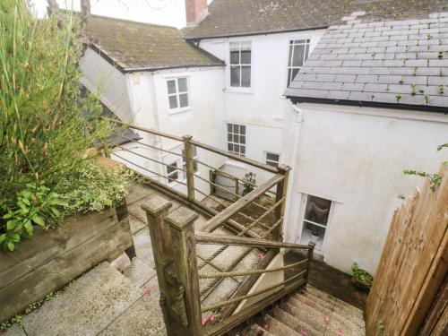 a view from the balcony of a house at Belmont in Penzance