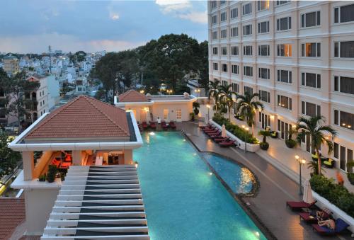 A view of the pool at Equatorial Ho Chi Minh City or nearby