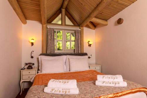 Letto o letti in una camera di Petunya Konak Boutique Hotel
