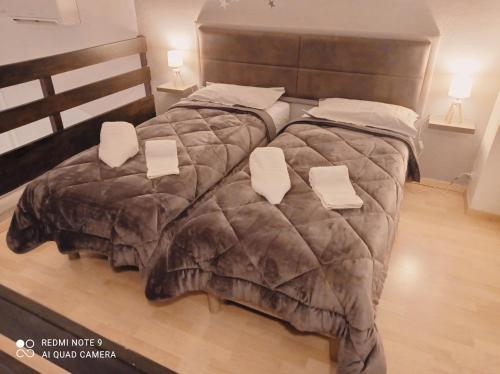 Voodi või voodid majutusasutuse Duplex Le Soleil toas