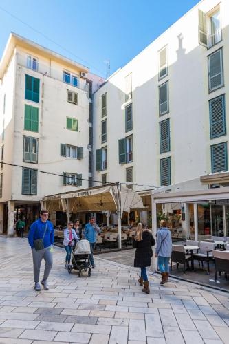 Tetamu yang menginap di Bagi apartment in old town center