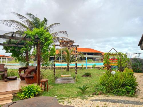 Bazén v ubytování Sistcep Praia Hotel nebo v jeho okolí