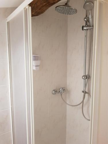 Koupelna v ubytování Le Pommier Chambre d'hote