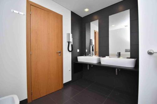 A bathroom at Rubeus