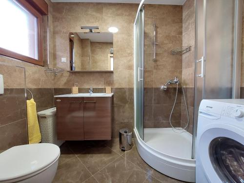 Kúpeľňa v ubytovaní Apartment Crikva