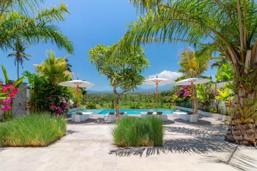 Πισίνα στο ή κοντά στο Lempuyang Boutique Hotel