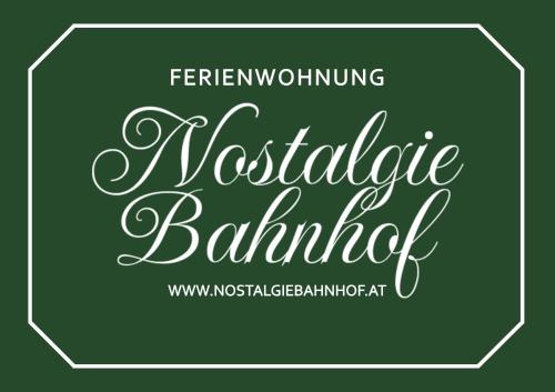 Fotografie z fotogalerie ubytování Nostalgie Bahnhof v destinaci Gmünd