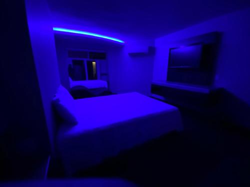 Motel Encuentroにあるベッド