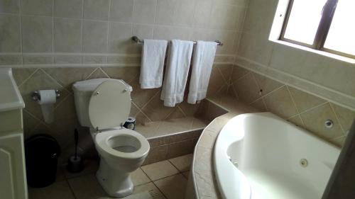 Koupelna v ubytování Uyolo Guest Logde