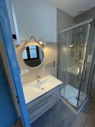 Koupelna v ubytování Ocean ROOM