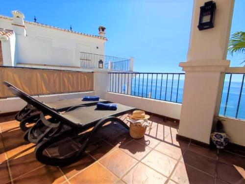 Balkón nebo terasa v ubytování Amazing 2 bedroom 2 bathroom in Ladera de Mar, Nerja
