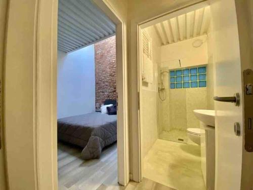 A bathroom at Residenza Casanova, appartamento in Giudecca