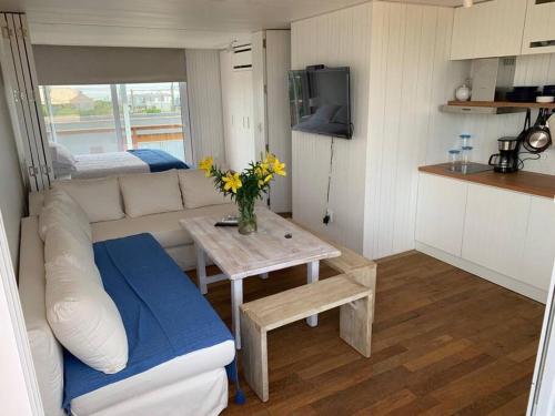 Kuchyň nebo kuchyňský kout v ubytování Loft en Jose Ignacio. Gran vista y ubicacion