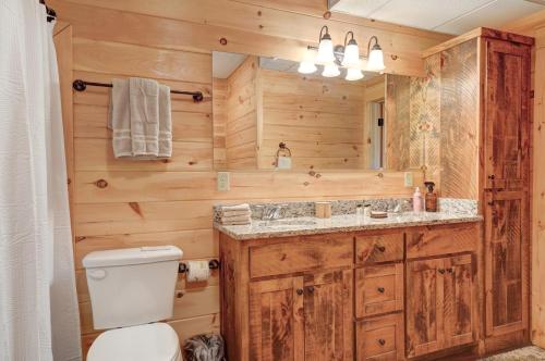 Koupelna v ubytování Rosiey View