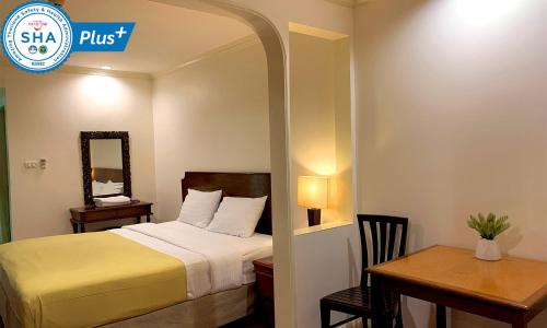 Katil atau katil-katil dalam bilik di The Victory Residences Bangkok