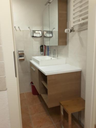 Ein Badezimmer in der Unterkunft Strandidyll