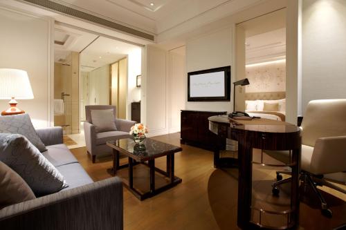 Zona de estar de The Okura Prestige Taipei