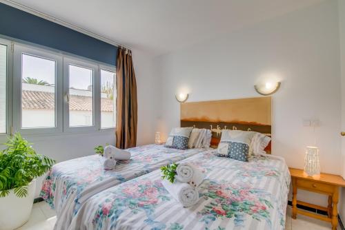 Posteľ alebo postele v izbe v ubytovaní Ideal Property Mallorca - Silver