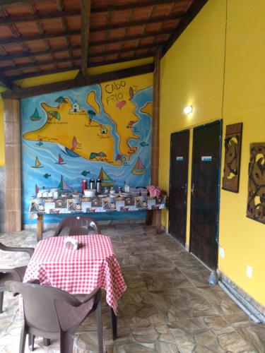 Restoran atau tempat lain untuk makan di Pousada Paraíso do Peró